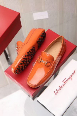 Salvatore Ferragamo Business Casual Men Shoes--059